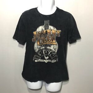 Johnny Cash Sun Record Company T-Shirt Size Medium